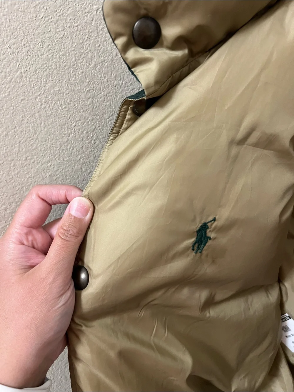 Polo Ralph Lauren reversible puffer